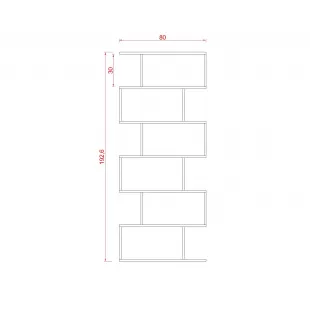 KOİ SUNTALAM KİTAPLIK ( 80 x 192 cm )