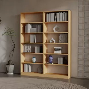 ALİZYA SUNTALAM KİTAPLIK ( 200 X 160 X 28 ) mdflam 