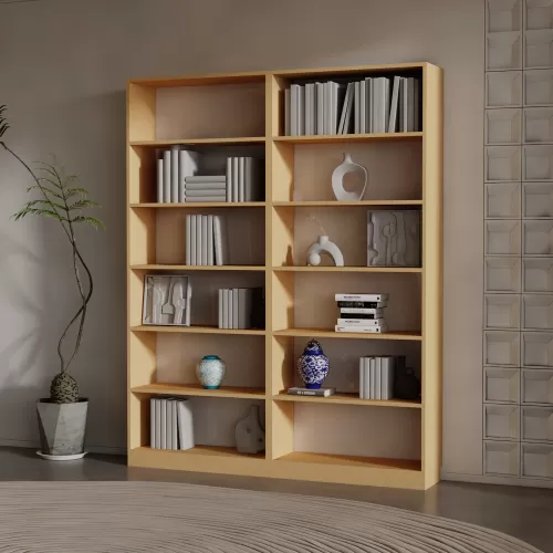 ALİZYA SUNTALAM KİTAPLIK ( 200 X 160 X 28 ) mdflam 