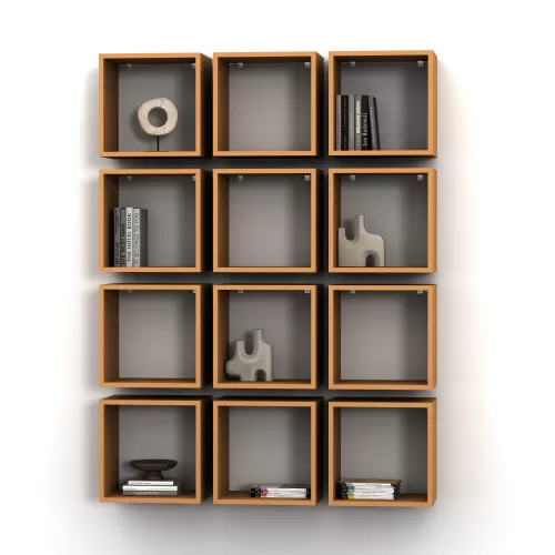 KUTU RAF - MODEL 1 ( DERİNLİK 15 CM ) 