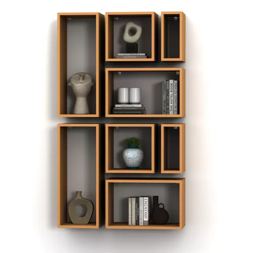 KUTU RAF - MODEL 10 ( DERİNLİK 30 CM )