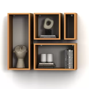 KUTU RAF - MODEL 11 ( DERİNLİK 30 CM )