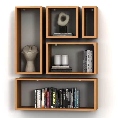 KUTU RAF - MODEL 12 ( DERİNLİK 15 CM )