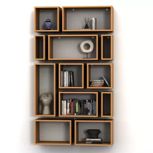 KUTU RAF - MODEL 6 (DERİNLİK 15 CM )