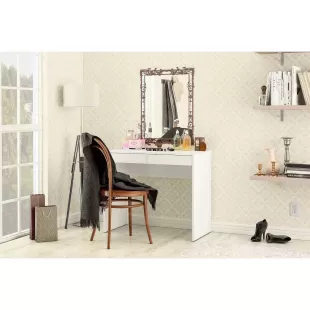 2 ÇEKMECELİ114 CM  BİLGİYASAR ÇALIŞMA MASASI BEYAZ RENK