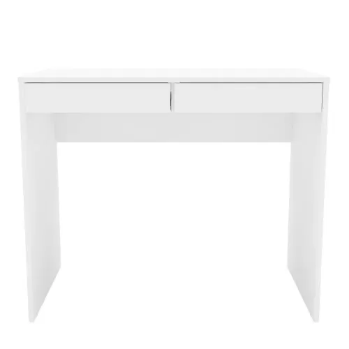 2 ÇEKMECELİ114 CM  BİLGİYASAR ÇALIŞMA MASASI BEYAZ RENK