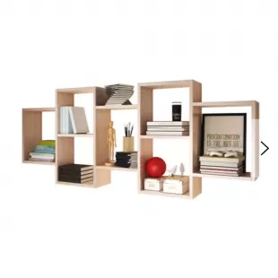 ALARA DUVAR KİTAPLIK - AKÇAAĞAÇ