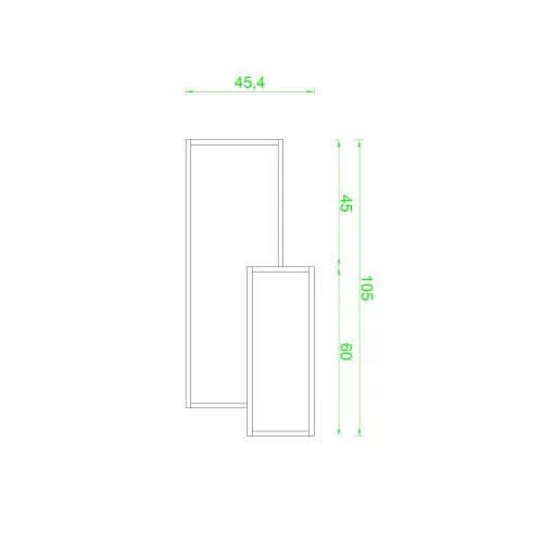 ZUE GİZLİ DUVAR RAFI