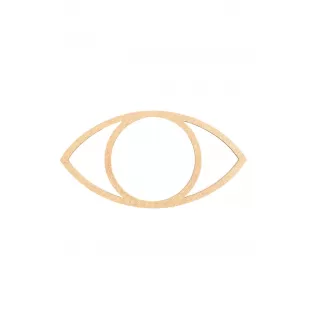 40cm Düz Göz Kesim Boyanabilir Kasnak