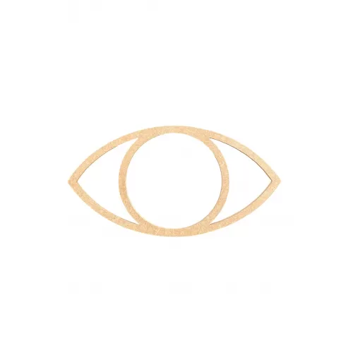 40cm Düz Göz Kesim Boyanabilir Kasnak