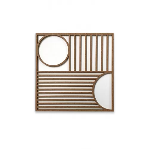 Dekoratif Kare Makrome Kasnağı