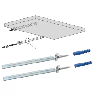 10 CM GİZLİ RAF TUTUCU ( 8 mm )