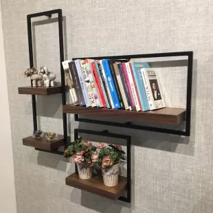 MİLANO DUVAR SET ( AHŞAP KAPLAMA)