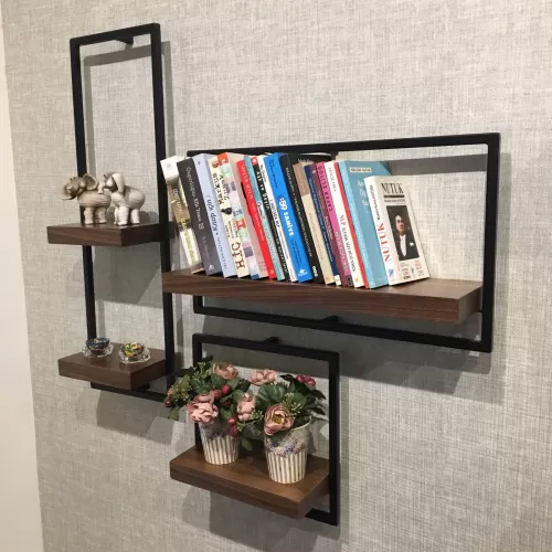 MİLANO DUVAR SET ( AHŞAP KAPLAMA)