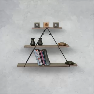 ÜÇGEN TASARIM DUVAR RAFI