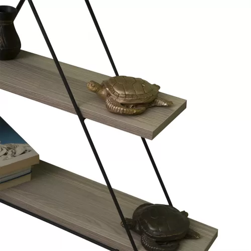 ÜÇGEN TASARIM DUVAR RAFI